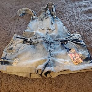 Wallflower Overall Shorts